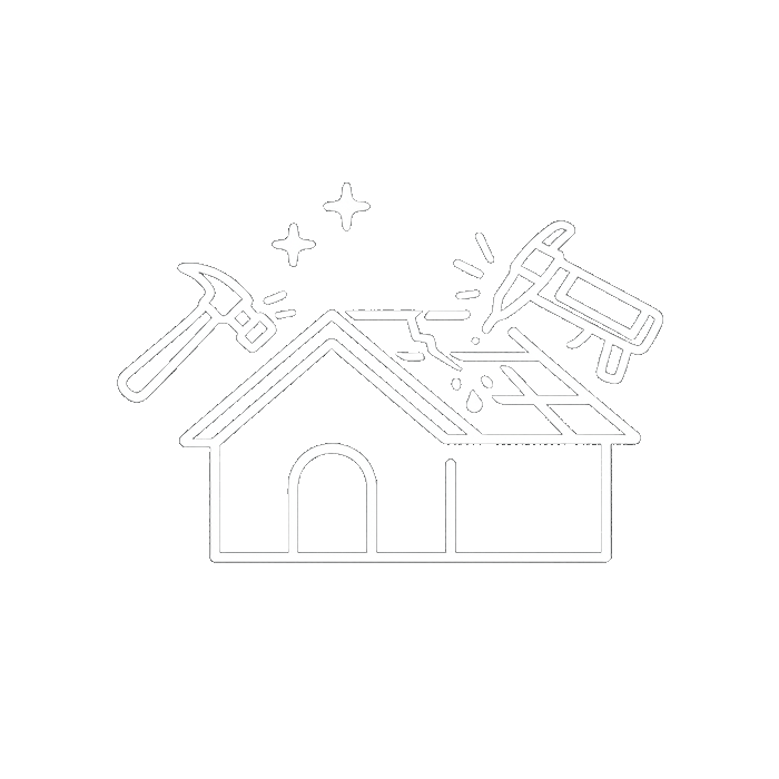 custom roof repair icon